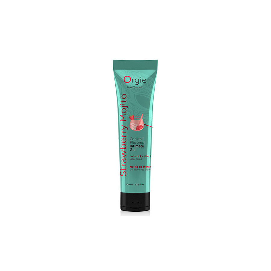 Lubrifiant Aromatisé Cocktail Mojito Fraise 100ml Lubrifiant Aromatisé Cocktail Mojito Fraise 100ml