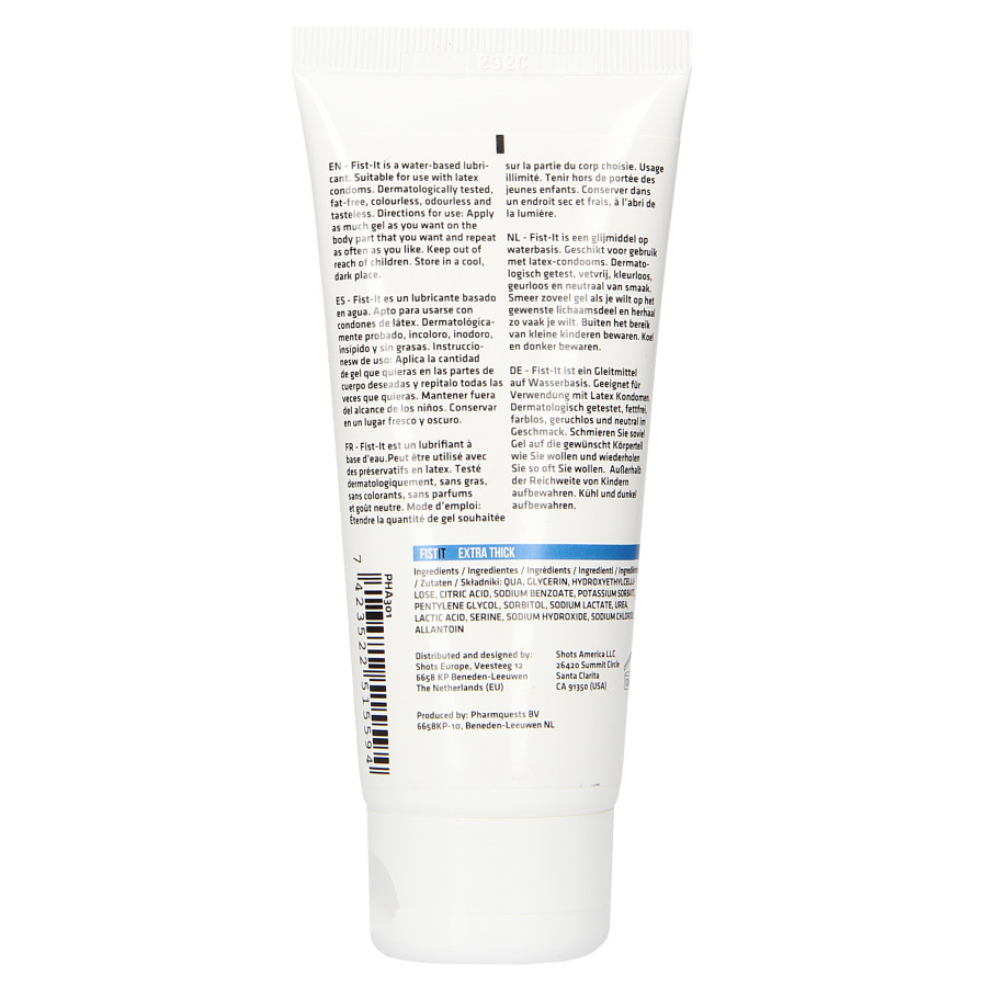 Fist It Extra Thick Water Lube 100mL