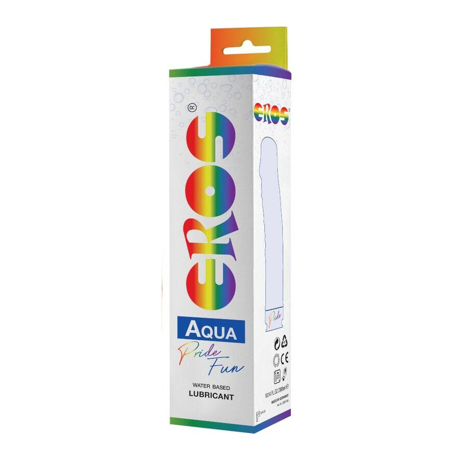 Lubrifiant Eau Eros Pride avec Bouteille gode 300ml