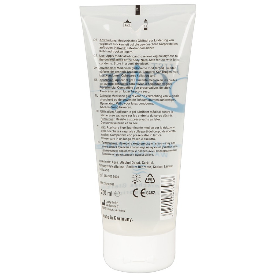 Lubrifiant à base d'eau Water Just Glide 200ml