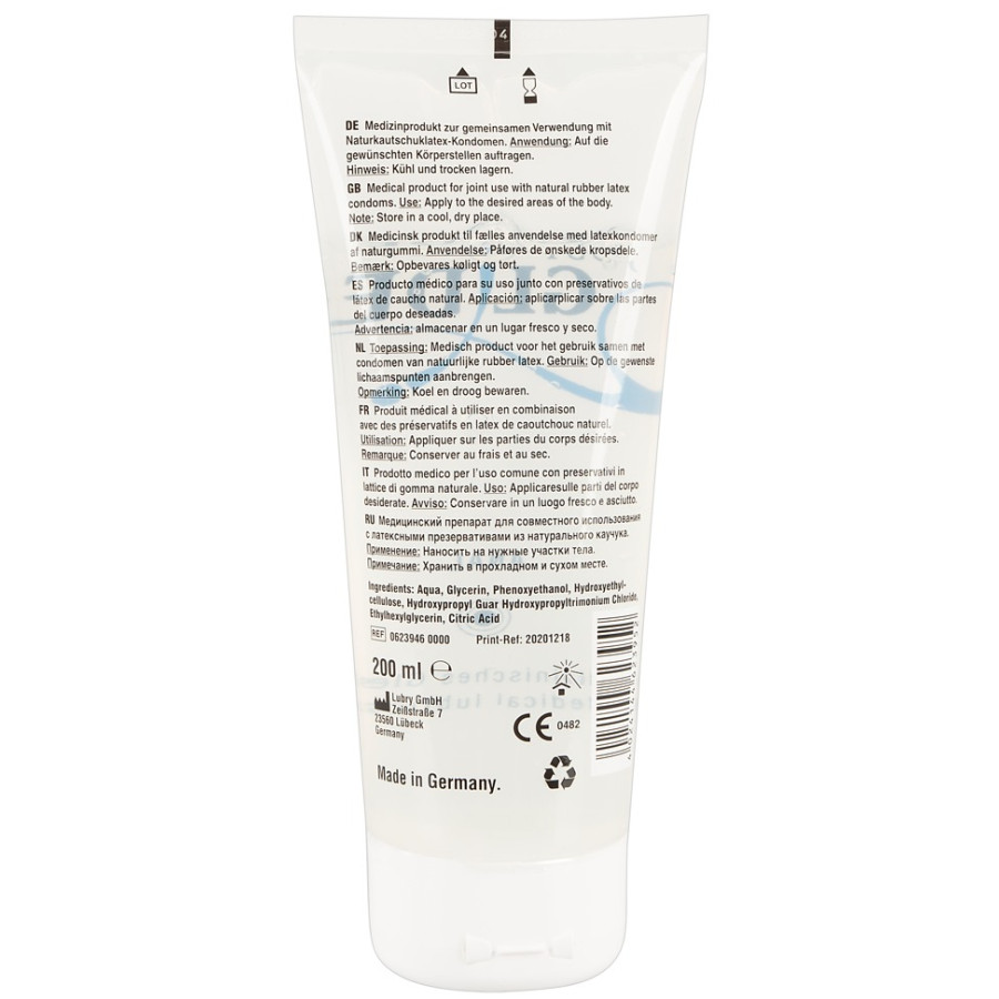 Lubrifiant Eau Anal Just Glide 200ml