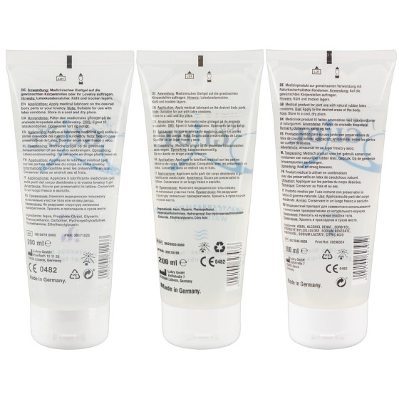 Pack Lubrifiant Eau Just Glide 200ml x3