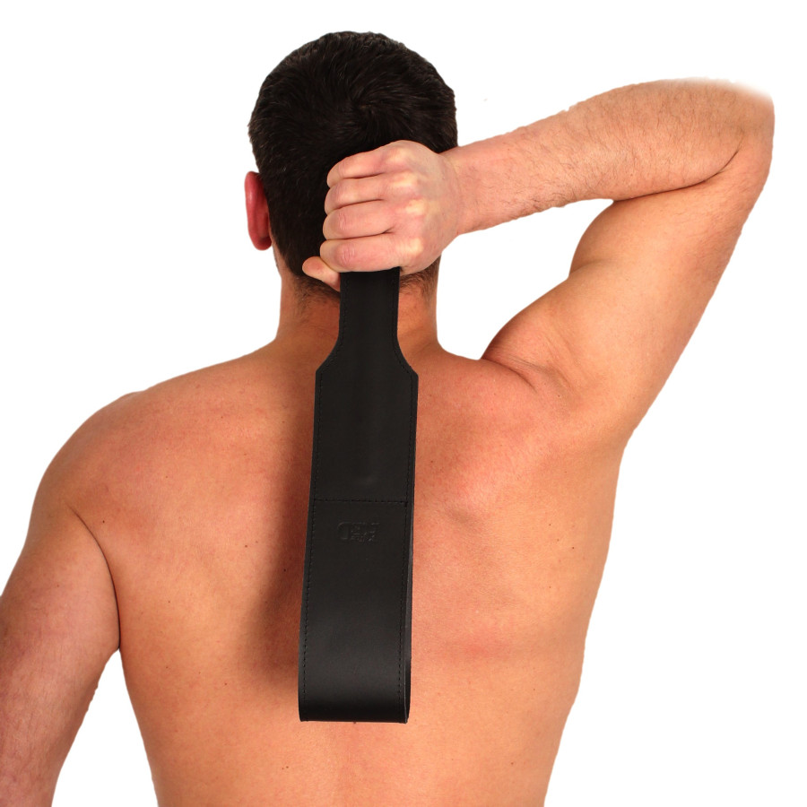 Paddle double en cuir 42cm