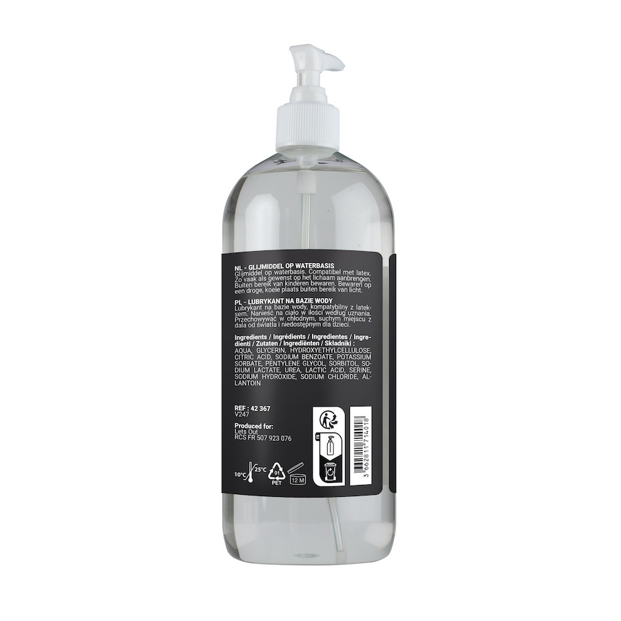 Lubrifiant à base d'eau Sensualube Water 1 Litre