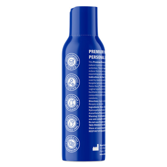 Lubrifiant Eau Premium Swiss Navy 89ml