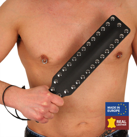 Paddle en cuir Long Riv 38cm