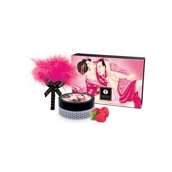 Poudre de Massage Délectable Émotion de framboise 75gr