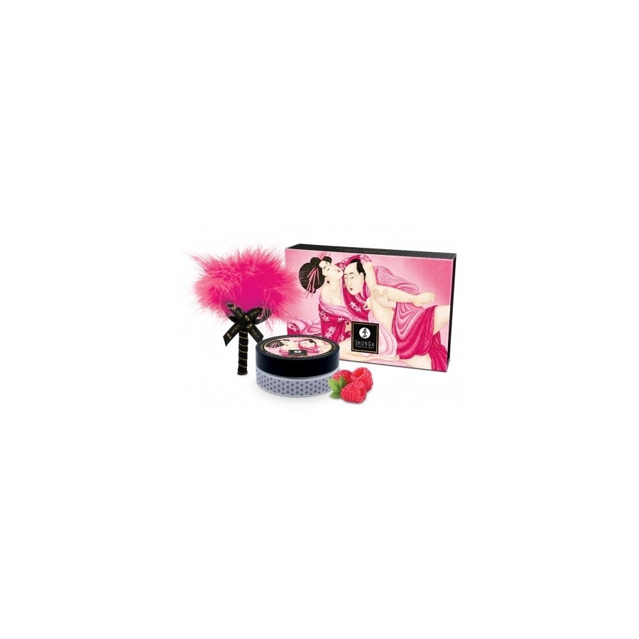 Poudre de Massage Délectable Émotion de framboise 75gr Poudre de Massage Délectable Émotion de framboise 75gr
