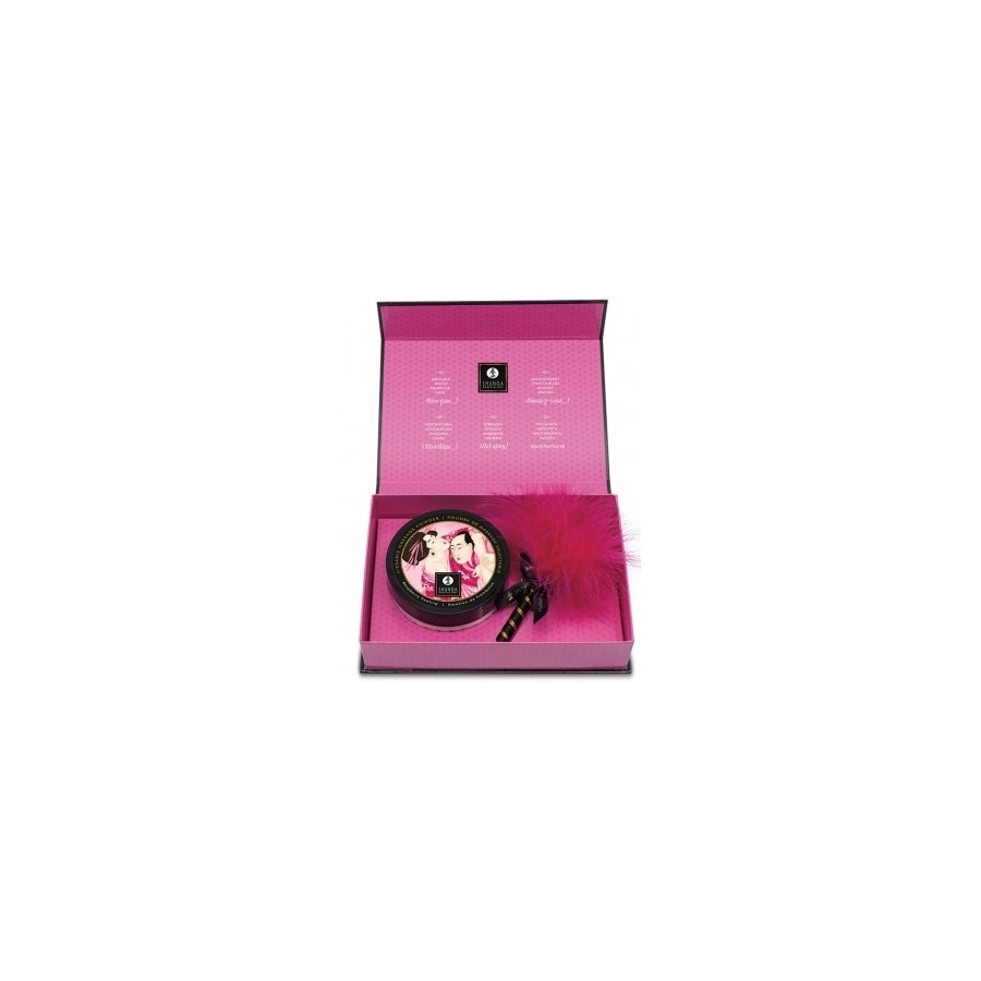 Poudre de Massage Délectable Émotion de framboise 75gr