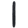 Double Gode Straight Slim 30.5 x 3.5cm Noir