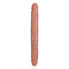Double Gode Straight Slim 30.5 x 3.5cm Marron