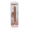 Double Gode Straight Slim 30.5 x 3.5cm Marron