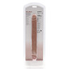 Double Gode Straight Slim 30.5 x 3.5cm Marron