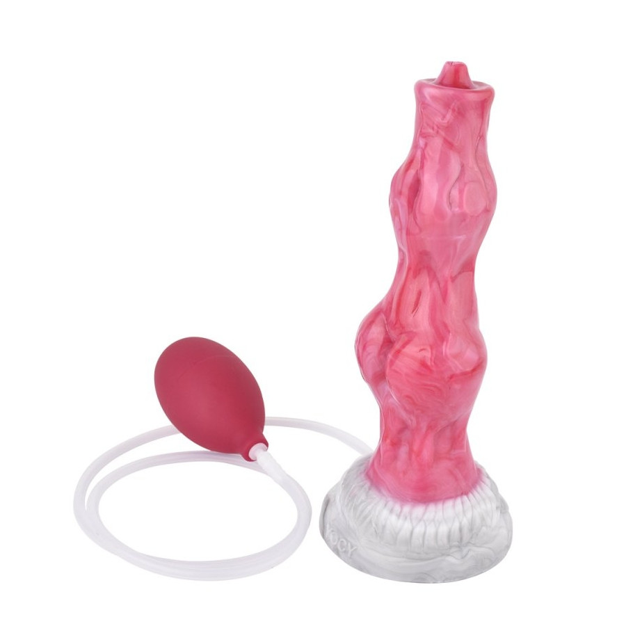 Gode Éjaculateur Wolfaw 16.5 x 5.5cm Rose