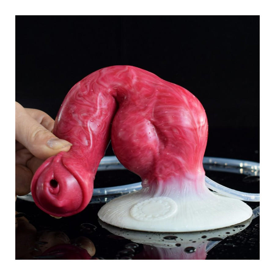 Gode Éjaculateur Monster Woofix 18 x 6cm Rose