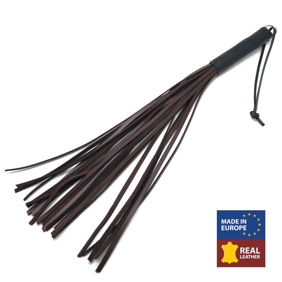 Martinet Lanières en cuir Marron 50cm Martinet Lanières en cuir Marron 50cm
