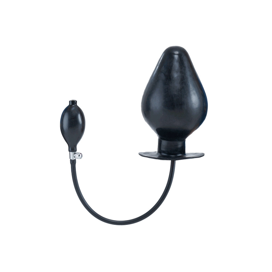 Plug gonflable en latex Vortex XL 20.5 x 12cm