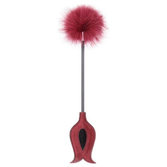 Cravache-Plumeau Victoria Pourpre 43cm