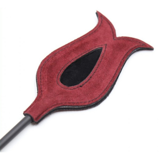 Cravache-Plumeau Victoria Pourpre 43cm