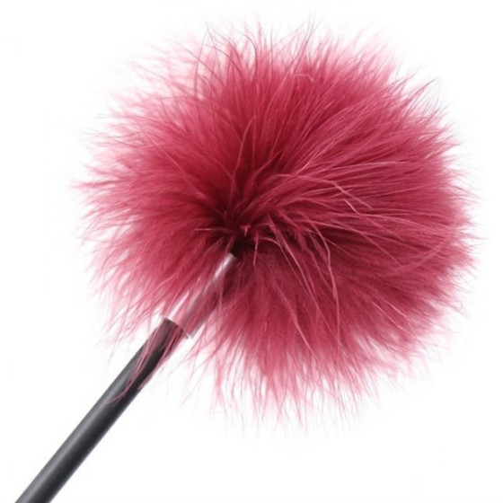 Cravache-Plumeau Victoria Pourpre 43cm