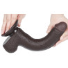 Gode Sliding Skin 17 x 3.5cm Noir