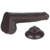 Gode Sliding Skin 17 x 3.5cm Noir