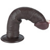 Gode Sliding Skin 17 x 4cm Noir