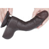 Sliding Skin Dildo 13 x 3.7cm Black