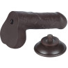 Gode Sliding Skin 12 x 3.7 cm Noir