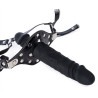 Bâillon avec gode Strap Dick 12cm