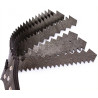 Paddle simili 6 lanières Sawtooth 35cm