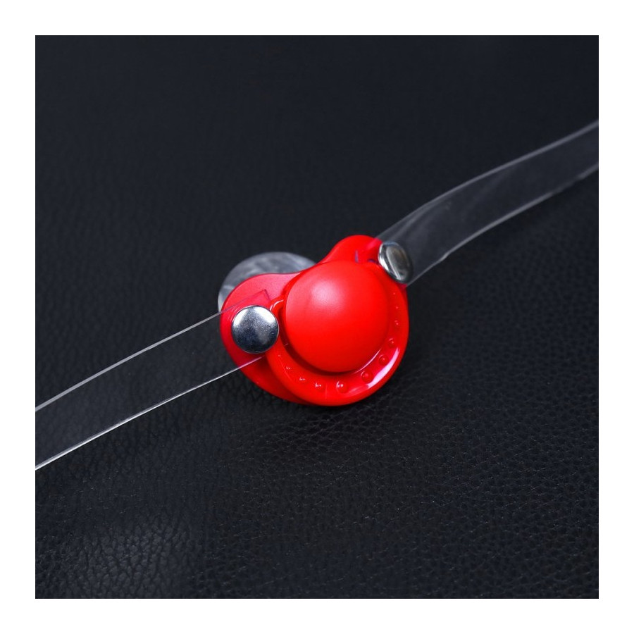 Bâillon Tétine Tot Gag Rouge