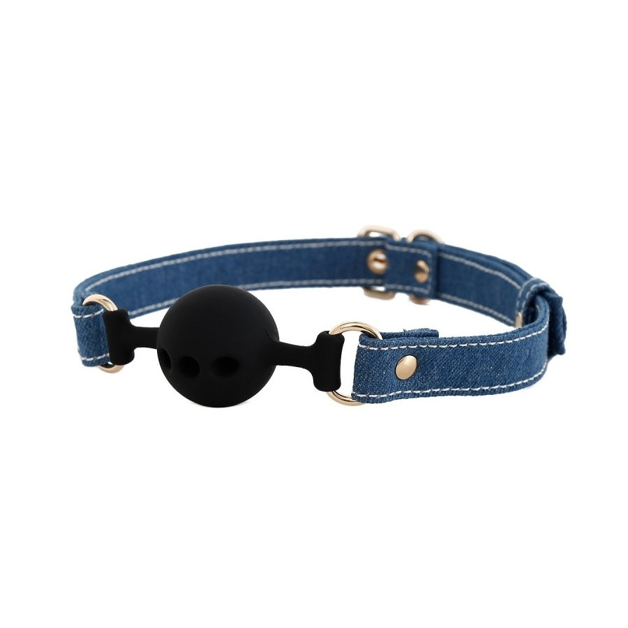 Bâillon-boule Denimy 45mm