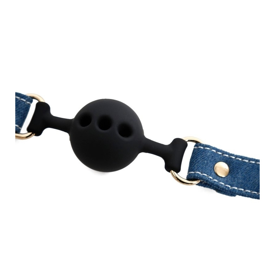 Bâillon-boule Denimy 45mm