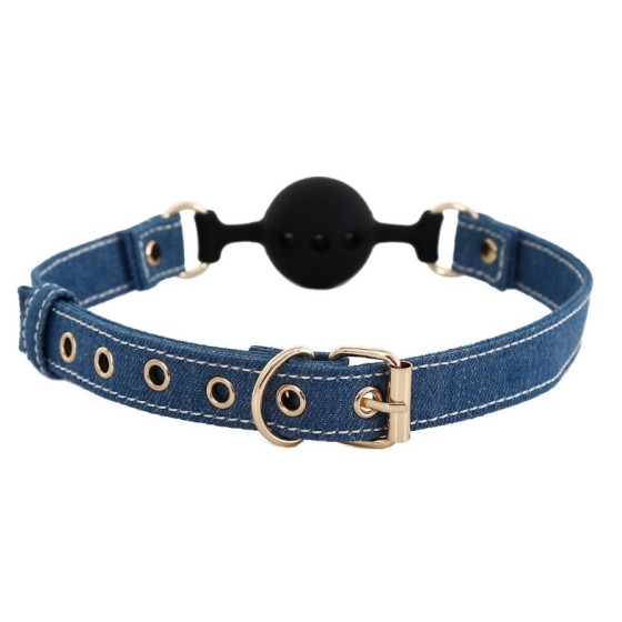 Bâillon-boule Denimy 45mm