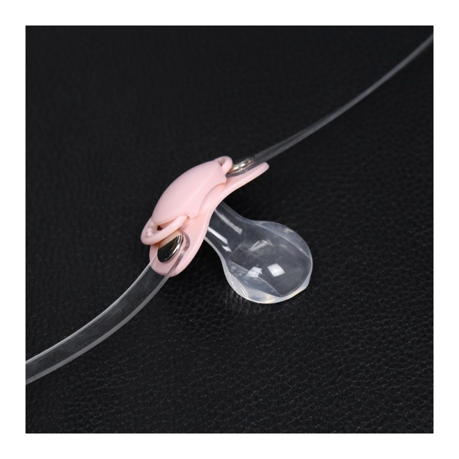 Bâillon Tétine Tot Gag Rose