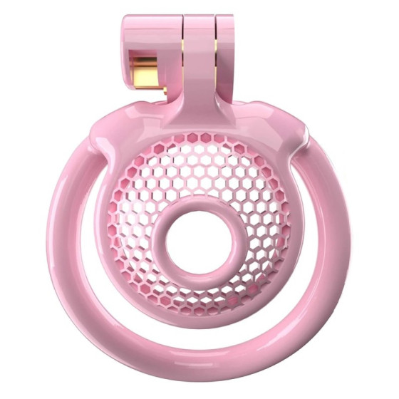 Cage de chasteté Sissy Celia 2.5 x 3 cm Rose
