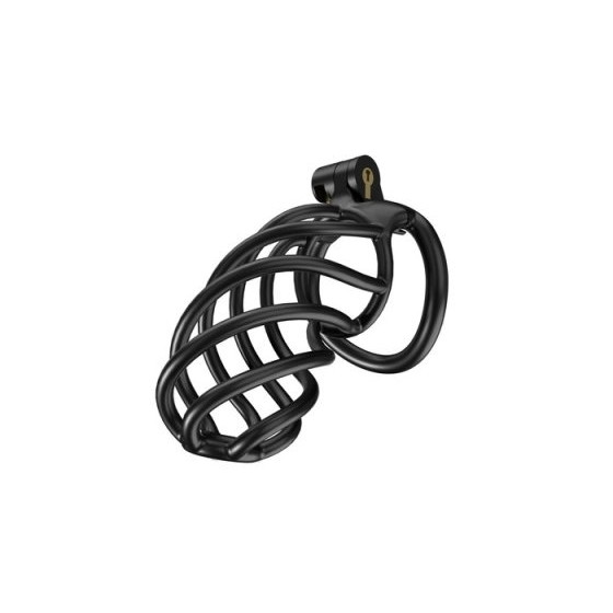 Cage de chasteté Tortille XL 11 x 3.4 cm Noire