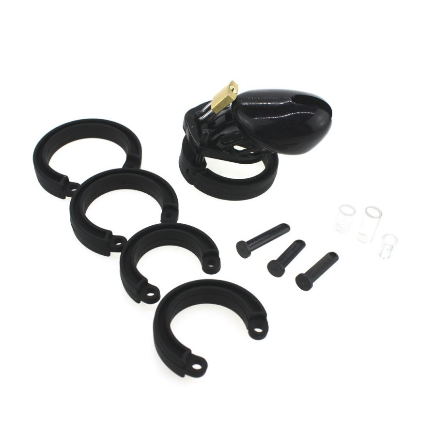 Cage de Chasteté Sily 7 x 3.3cm Noir