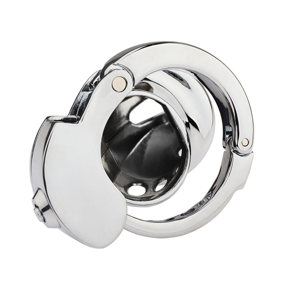CB Chastity Lock Cock Cage - Adjustable Ring