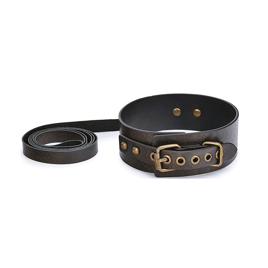 Vintagy collar-leash