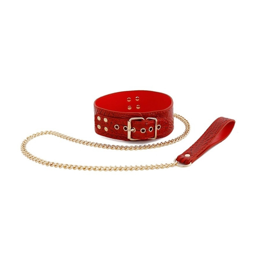 Crocodile Pattern Role Play Punishment Kit RED