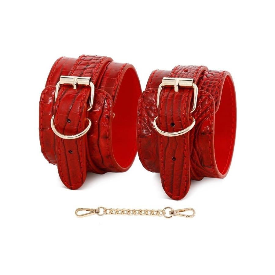 Crocodile Pattern Role Play Punishment Kit RED