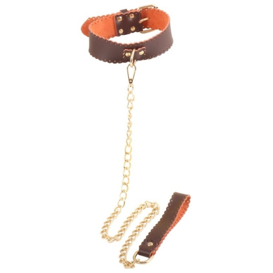 Brown Real Leather Bondage Kit