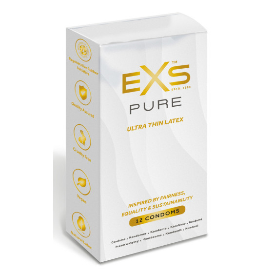 Ultra thin condoms Pure x12