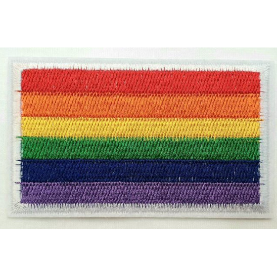 Écusson thermocollant Rainbow 5.5 x 8.5cm