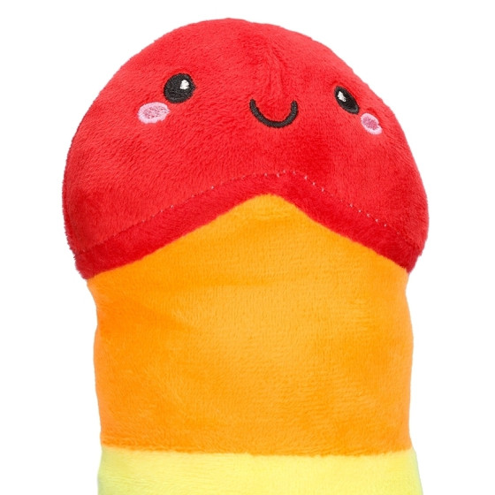 Rainbow Penis Plush 30cm