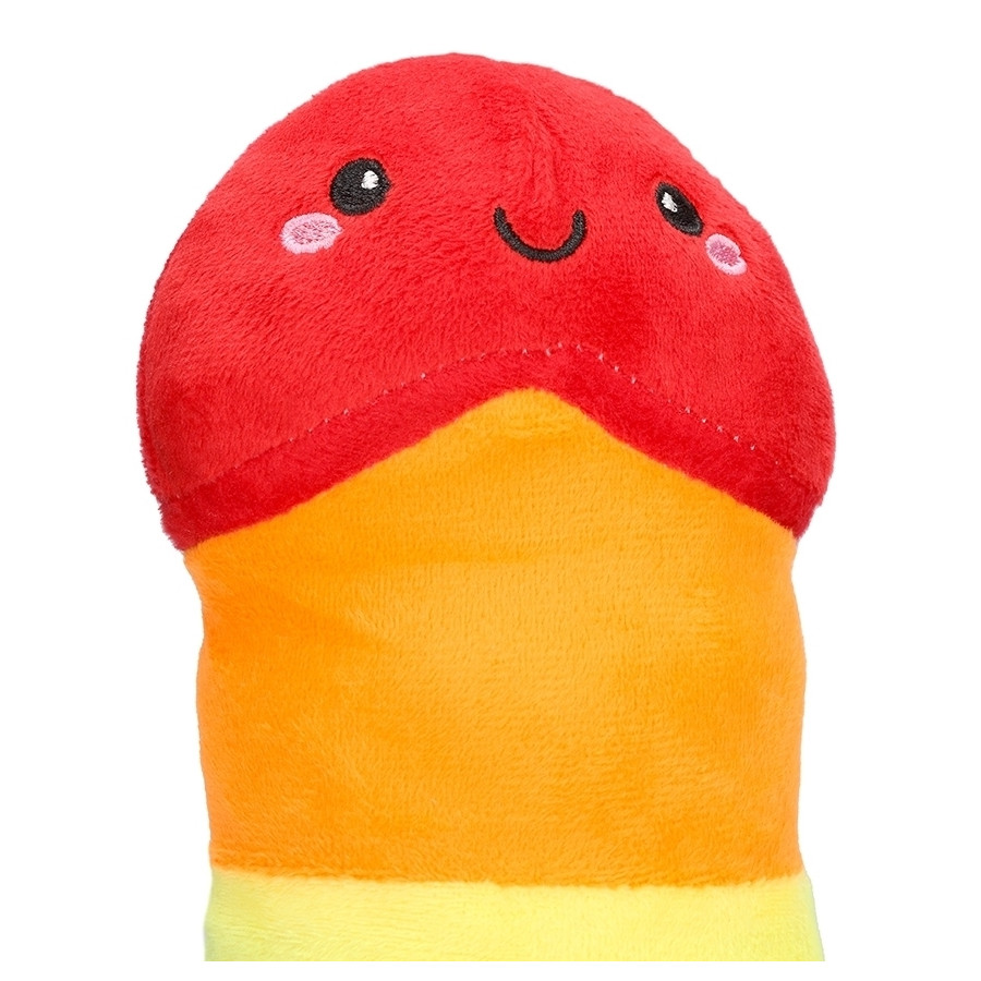Rainbow Penis Plush 30cm