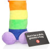 Peluche Pénis Rainbow 30cm