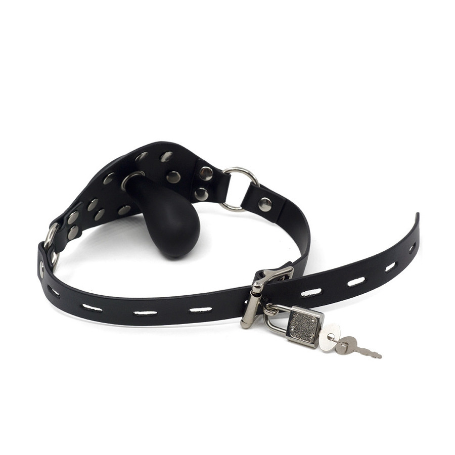 Bâillon gonflable Bulb Gag Noir